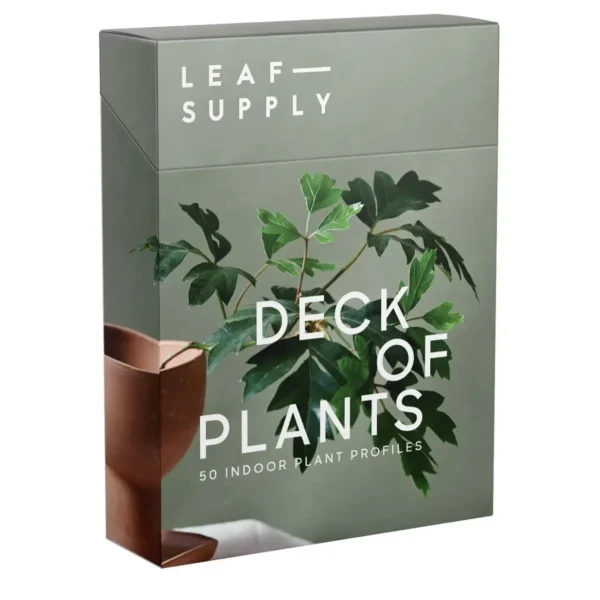 Deck of Plants - 50 Indoor Plant Profiles