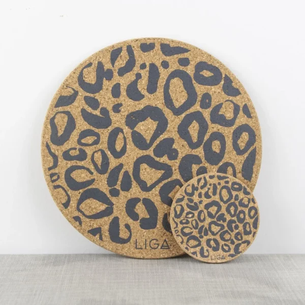 Cork Leopard Print Placement