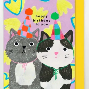 Birthday Cats Card