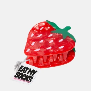 Eat My Socks Hair Claw | Strawberry