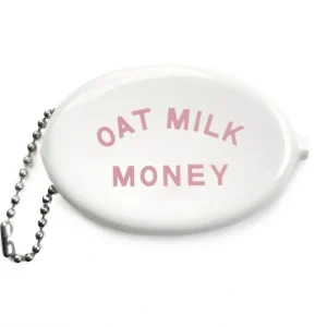 Front Coin Pouch Oat Milk Money