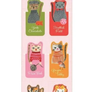 Cool Cats Magnetic Bookmarks