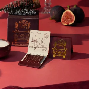 Zesty Lemon Driving Home for Christmas Matches