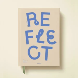 Reflect Gratitude Journal Front Cover