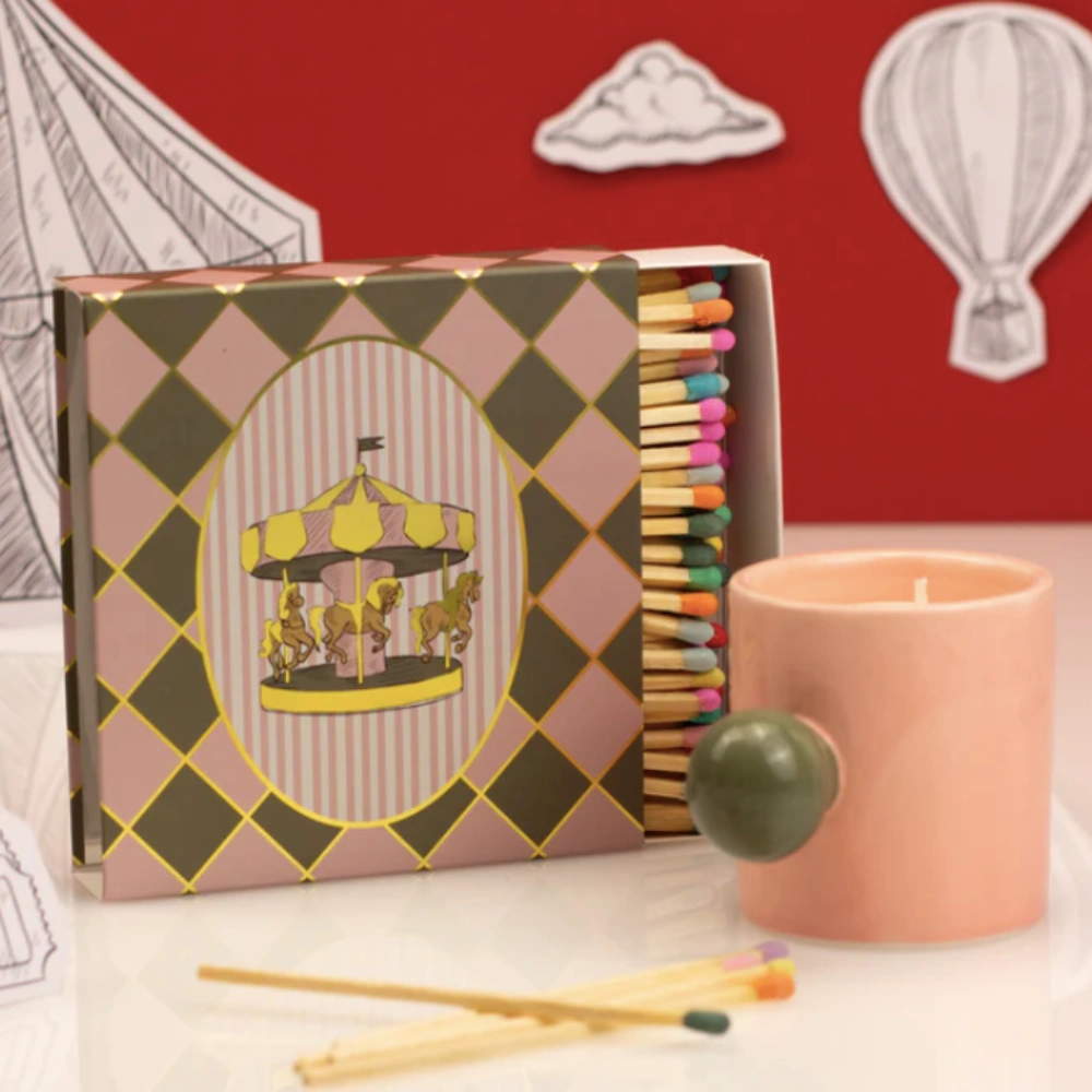 Carnival Carousel Matches Side Image