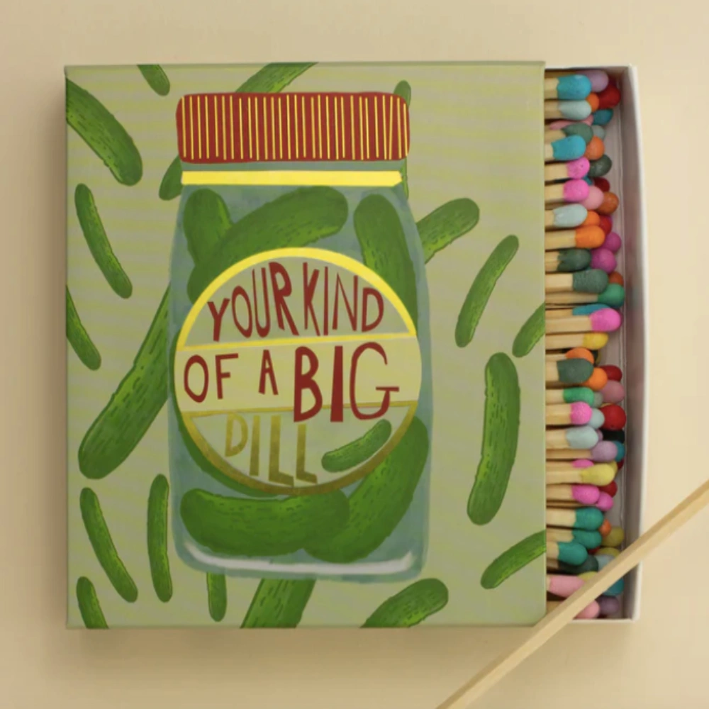You're Kind of a Big Dill Matches Front Image